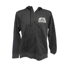 Steel City Collectibles New Era Full Zip Dark Grey Jacket (White Logo)