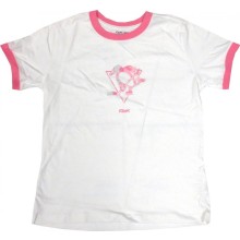 Pittsburgh Penguins Reebok NHL Women's White/Pink Camo Logo T-Shirt