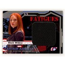 Black Widow 2014 Upper Deck Captain America Relic Card #F-4