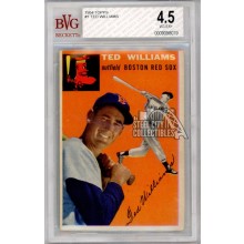 Ted Williams 1954 Topps Card #1 BVG 4.5 Very Good-Excellent+