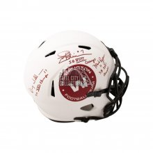 Theismann Rypien Williams SB Champs Autographed Redskins Lunar Eclipse Replica Full-Size Football Helmet - BAS