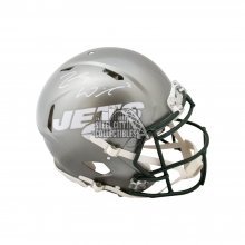 Zach Wilson Autographed New York Jets Flash Authentic Full-Size Football Helmet - BAS