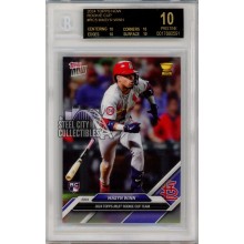 Masyn Winn 2024 Topps Now Baseball Rookie Cup Team Card #RC5 BGS 10 Black Label