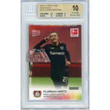 Florian Wirtz 2020-21 Topps Now Bundesliga Card #123 - BGS 10 Pristine