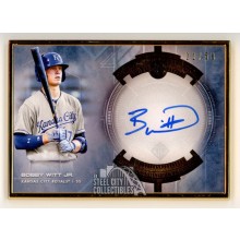 Bobby Witt Jr 2020 Bowman Transcendent Autograph Card #BWAV-1 21/50