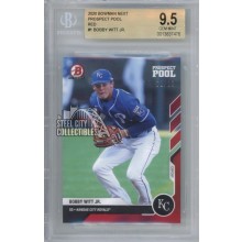 Bobby Witt 2020 Bowman Next Prospect Pool Red Card #PP-1 01/10 BGS 9.5 Gem MInt