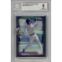 Bobby Witt Jr 2020 Bowman Transcendent Card #39 024/100 BGS 9 Mint