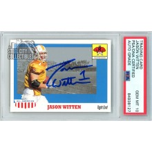 Jason Witten 2003 Topps All American Autograph Rookie Card #125 PSA/DNA 10