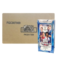 2025-26 Topps Chrome UEFA Women's Champions League Soccer Hobby 12-Box Case