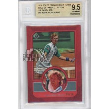 Mark Woodforde 2020 Topps Transcendent VIP Red Card #35 06/10 BGS 9.5