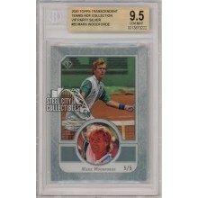 Mark Woodforde 2020 Topps Transcendent VIP Silver Card #35 5/5 BGS 9.5 Gem Mint