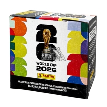 2026 Panini FIFA World Cup Soccer Sticker 25-Pack Box