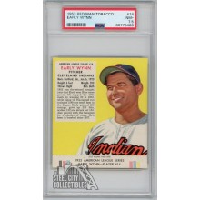Early Wynn 1953 Red Man Oversize Card #14 PSA 7.5 NM+