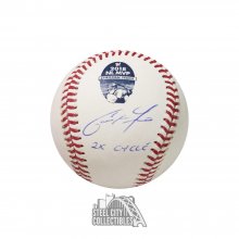 Christian Yelich 2x Cycle Autographed 2018 NL MVP Official MLB Baseball - BAS COA