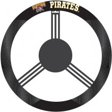 Pittsburgh Pirates MLB Poly-Suede Mesh Steering Wheel Cover