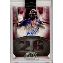 Yordan Alvarez 2021 Topps Luminaries Autograph Card #HK-YA 01/10