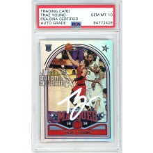 Trae Young 2018-19 Panini Chronicles Marquee Autograph RC Card #247 PSA/DNA 10 (White)