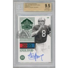 Steve Young 2020 Panini Encased Hall Of Fame Autograph Card #HOF-SY 5/5 BGS 9.5