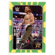 Sami Zayn 2020 Topps Transcendent WWE VIP Yellow Green Card #38 1/1